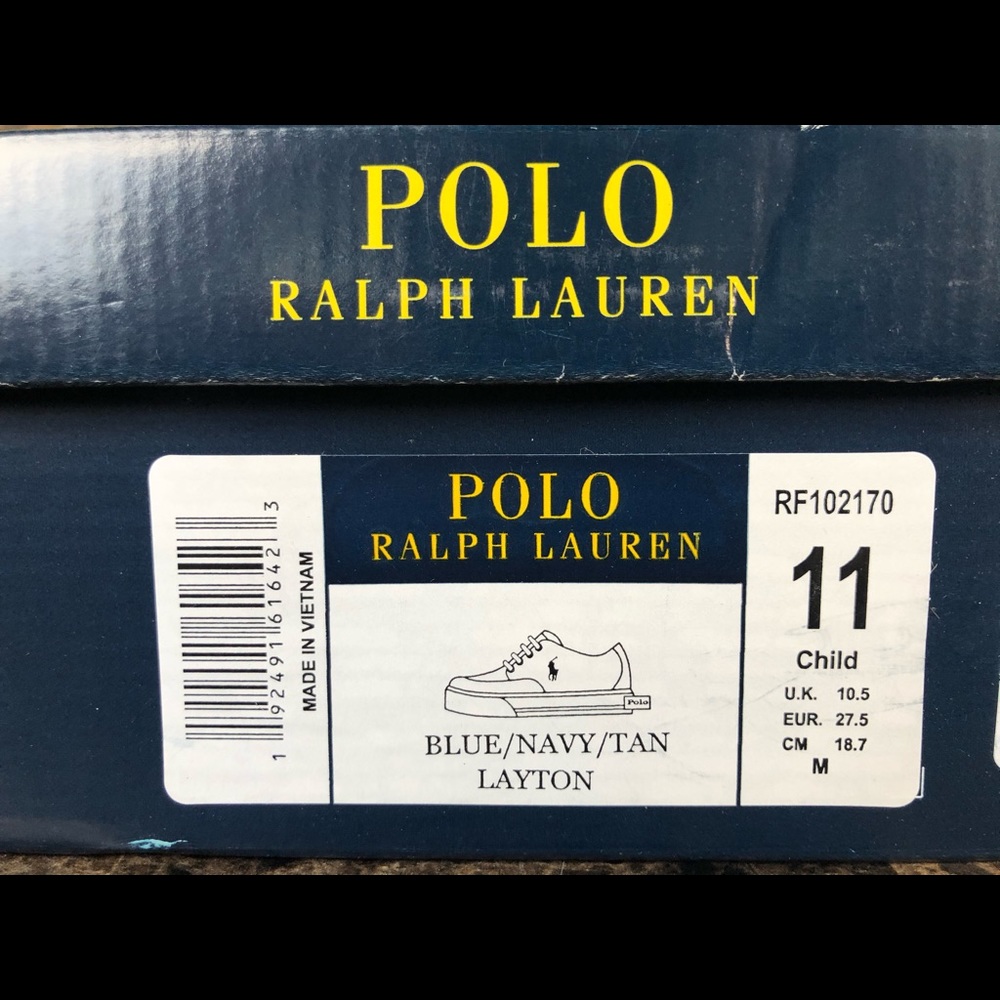 Polo Ralph Lauren Little Boys Layton EZ Casual Sn - Picture 12 of 12